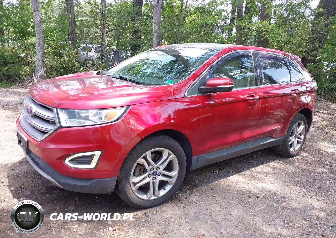 2015 Ford Edge Titanium VIN:2FMPK3K84FBB54808 - 2