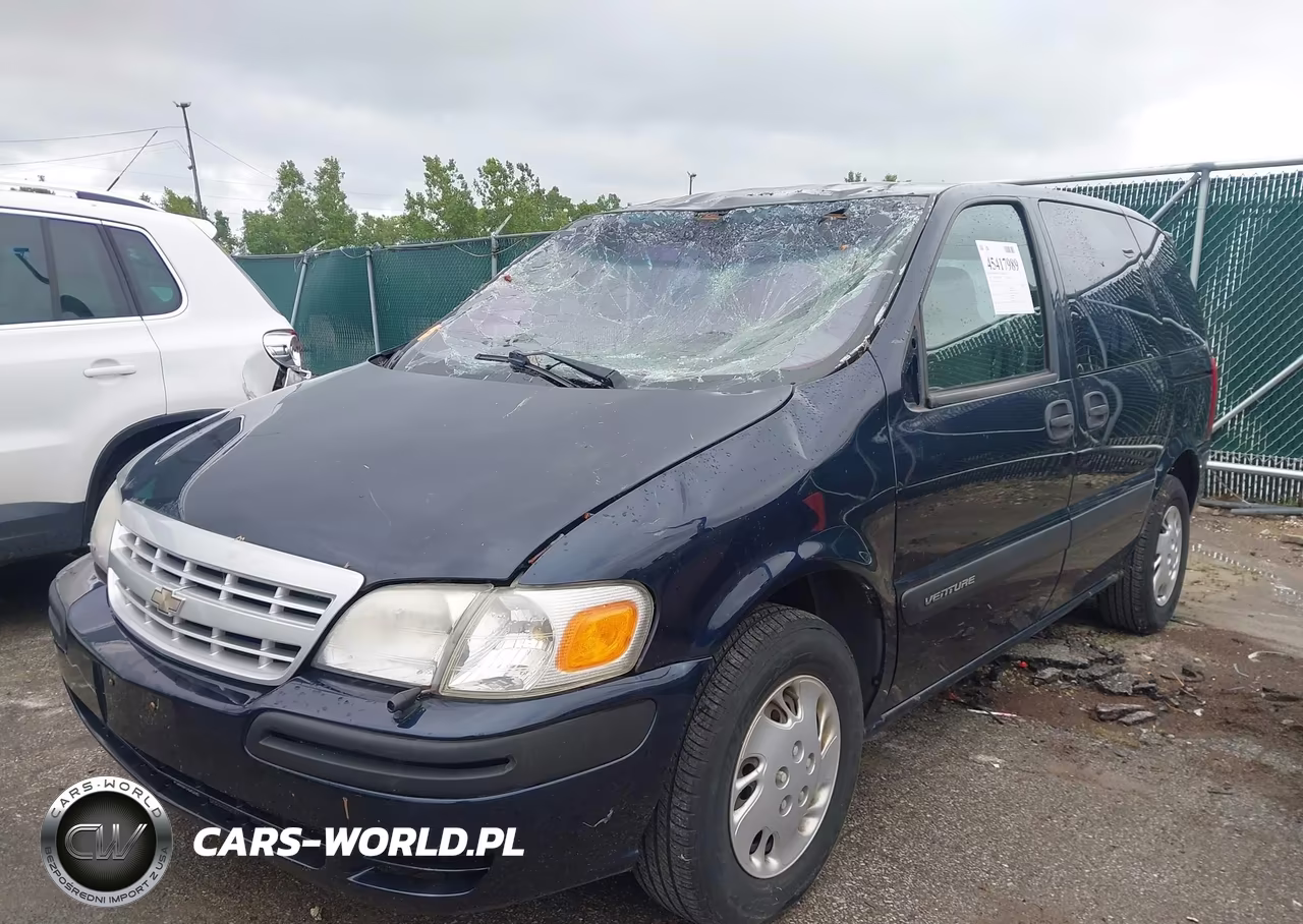 2001 Chevrolet Venture Value Van VIN:1GNDU23E31D214796 - 2