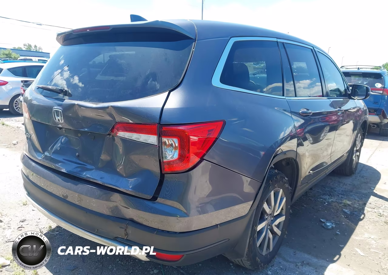 2019 Honda Pilot Ex VIN:5FNYF5H31KB033347 - 4