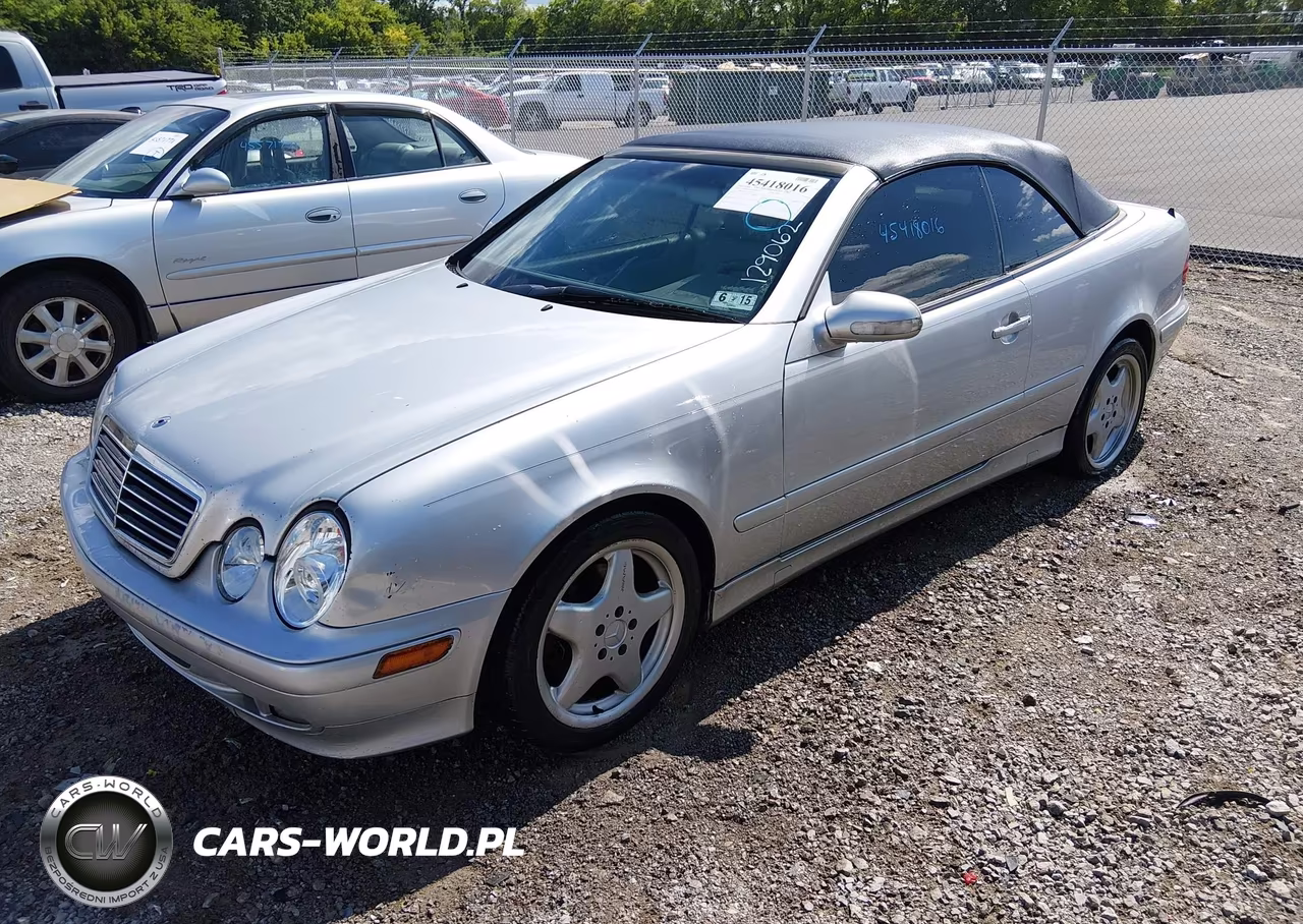 2002 Mercedes-Benz Clk 320 VIN:WDBLK65G72T129062 - 2