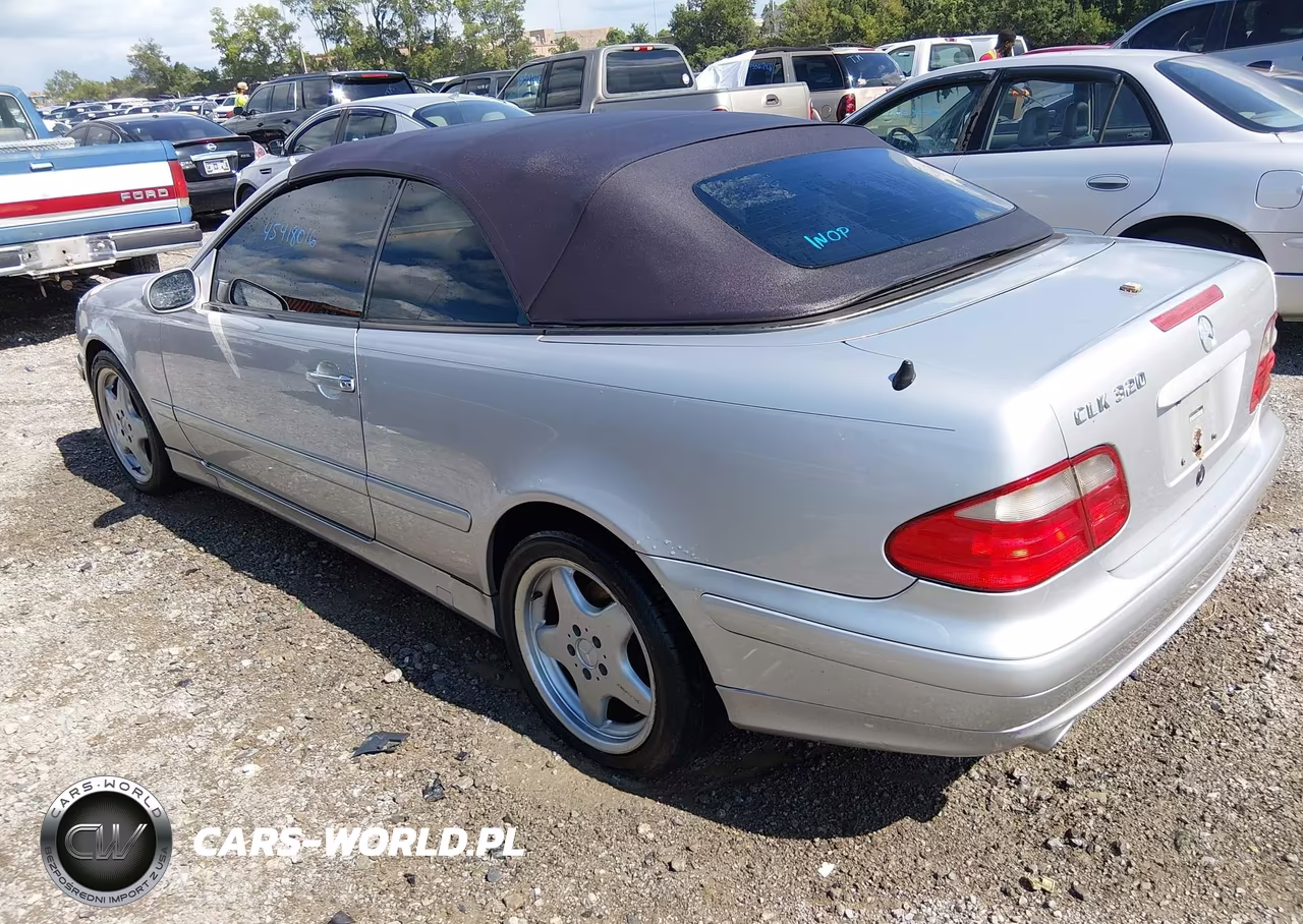 2002 Mercedes-Benz Clk 320 VIN:WDBLK65G72T129062 - 3