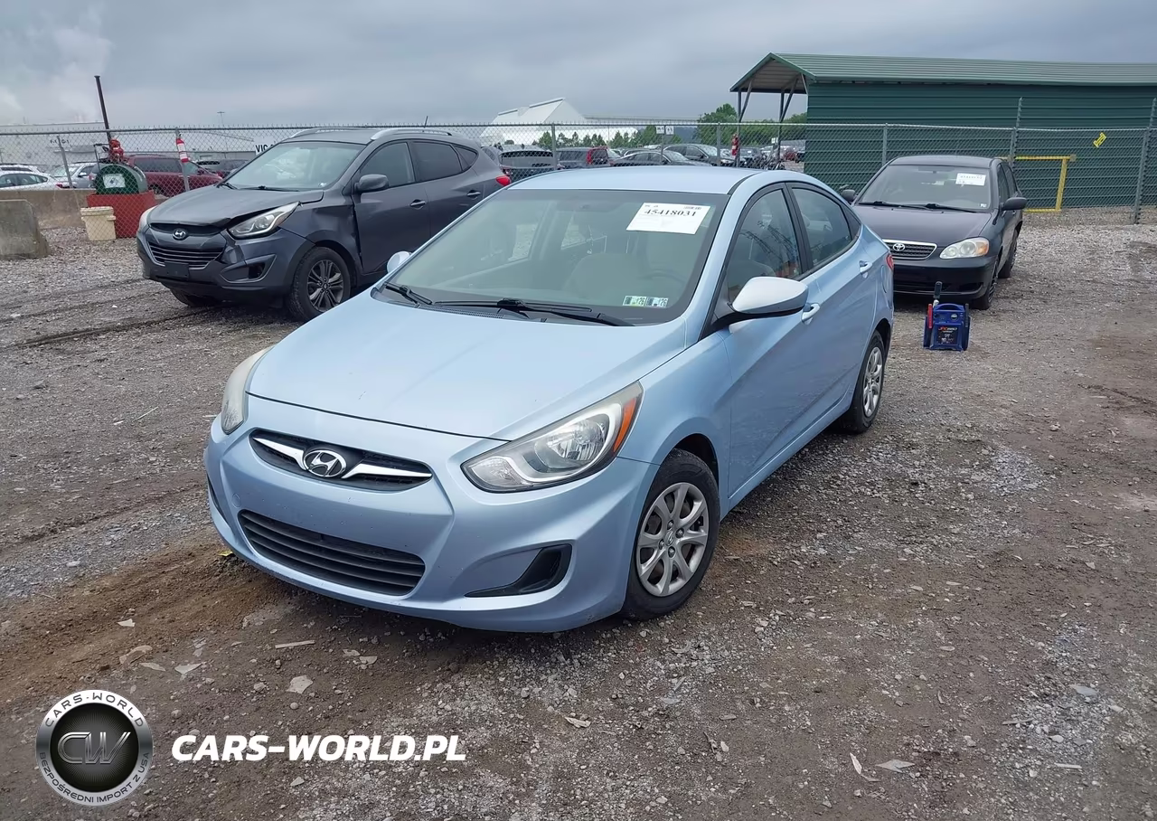 2013 Hyundai Accent Gls VIN:KMHCT4AE3DU430377 - 2