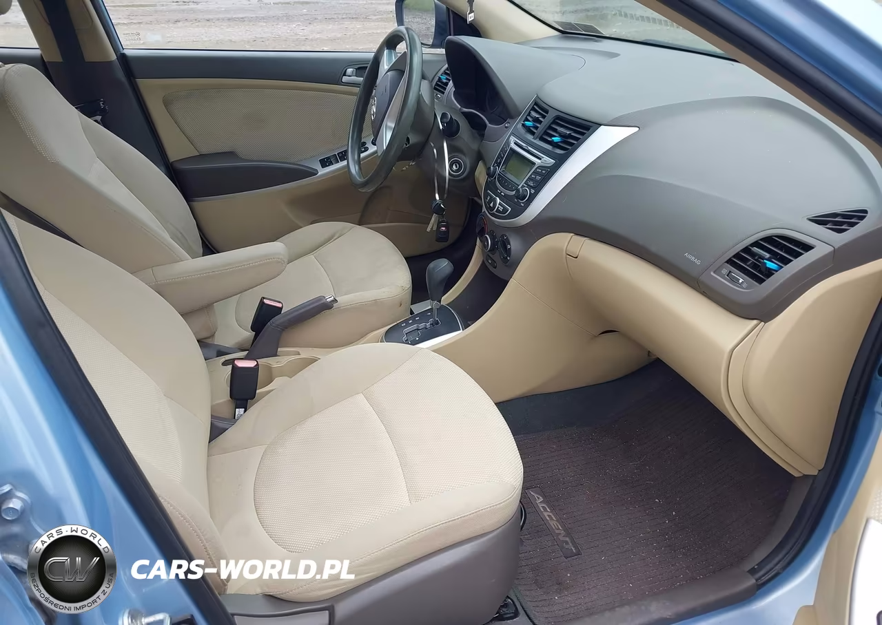 2013 Hyundai Accent Gls VIN:KMHCT4AE3DU430377 - 5