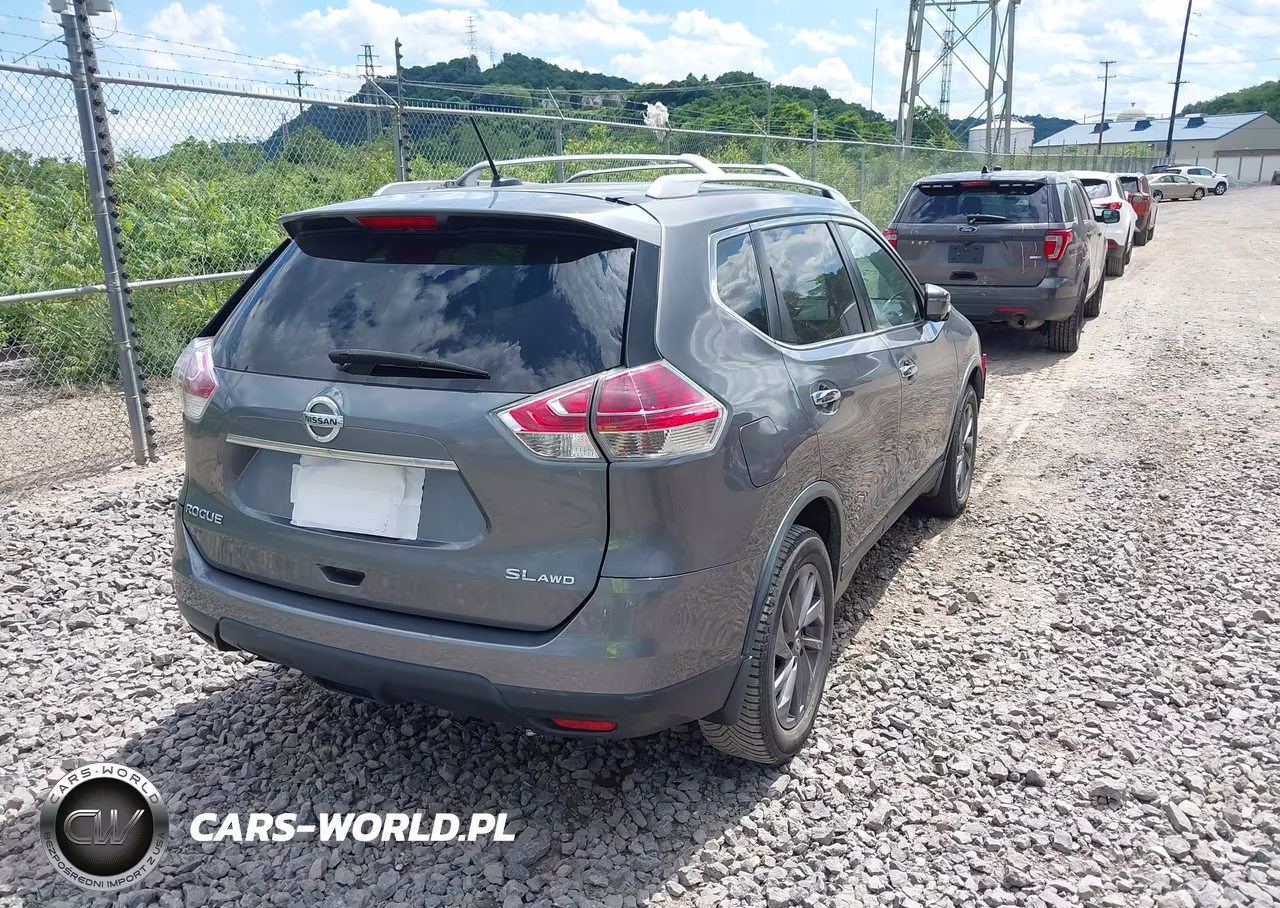 2016 Nissan Rogue Sl VIN:5N1AT2MV3GC770548 - 4