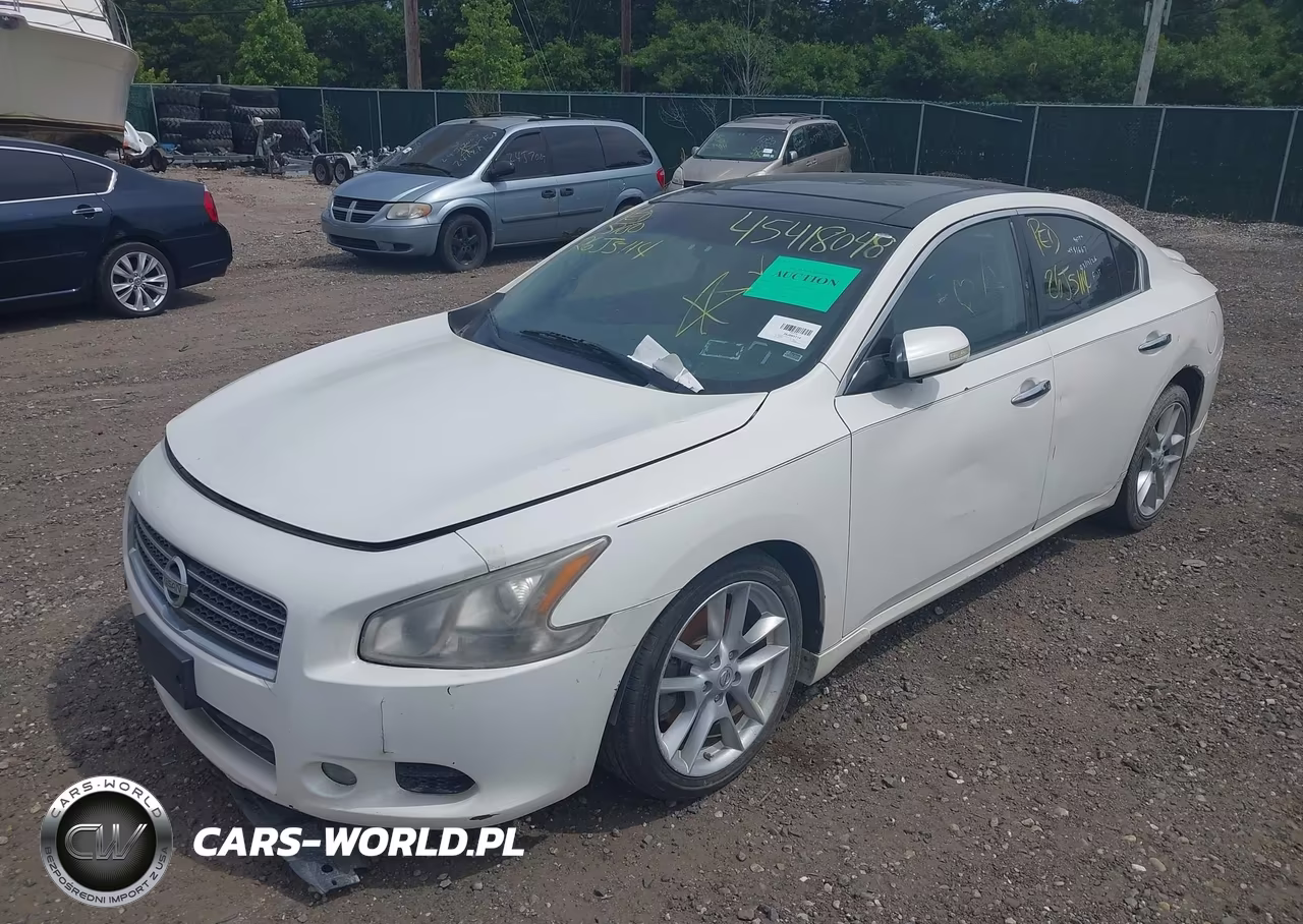 2010 Nissan Maxima 3.5 Sv VIN:1N4AA5AP5AC844955 - 2