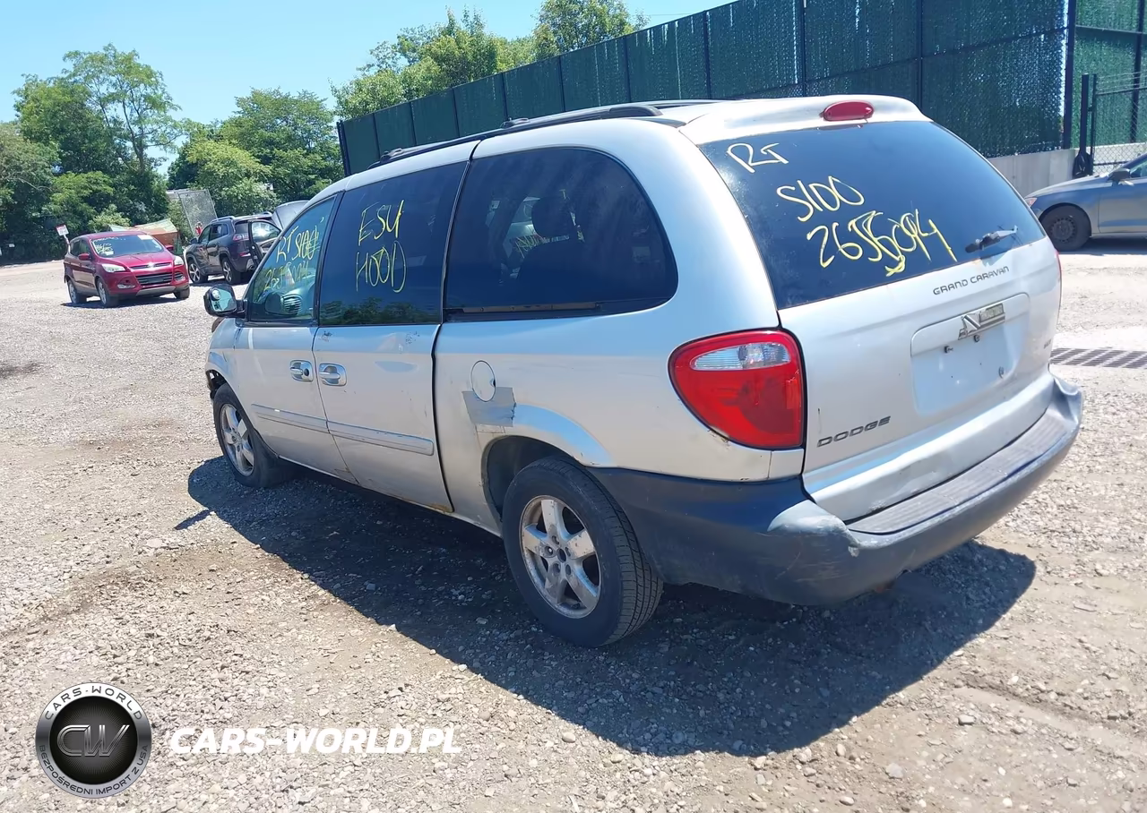 2007 Dodge Grand Caravan Sxt VIN:2D4GP44L67R318813 - 3