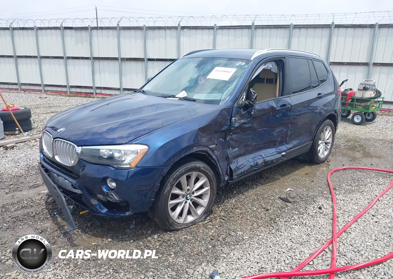 2015 BMW X3 xDrive28I VIN:5UXWX9C56F0D54780 - 2