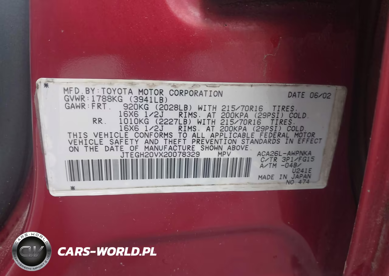 2002 Toyota Rav4 VIN:JTEGH20VX20078329 - 9