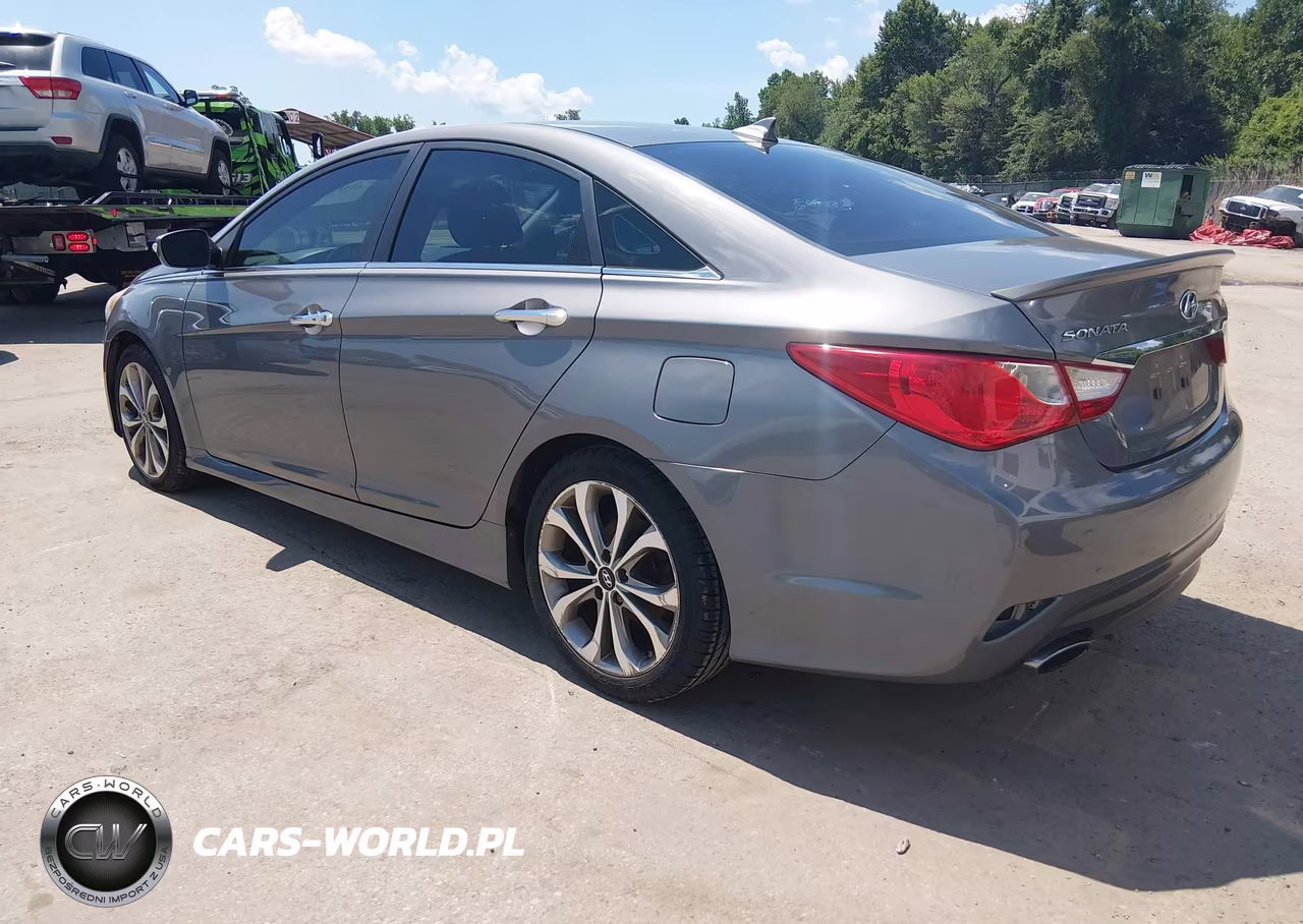 2014 Hyundai Sonata Se VIN:5NPEC4AC3EH820354 - 3