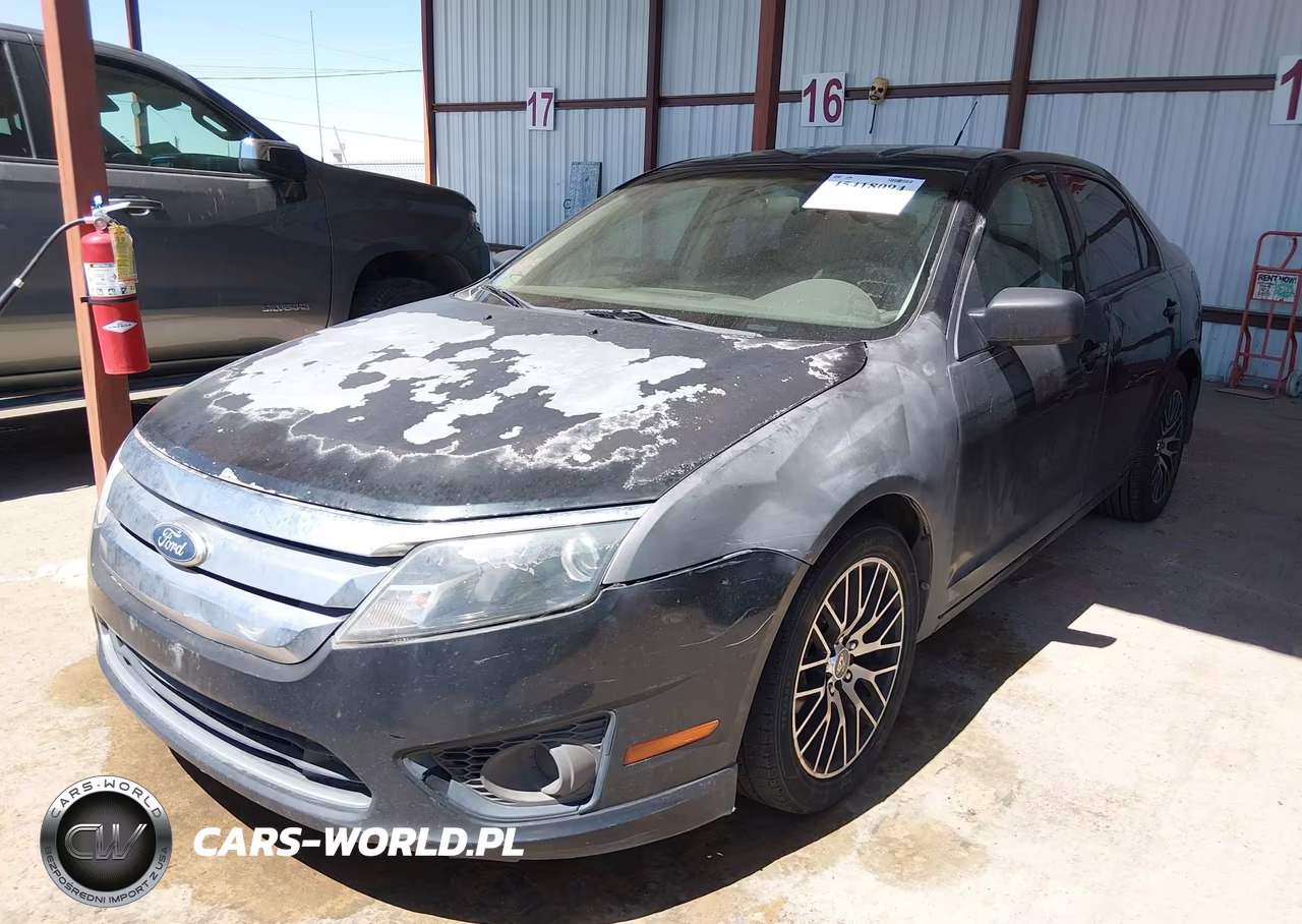 2010 Ford Fusion S VIN:3FAHP0GA8AR375851 - 2