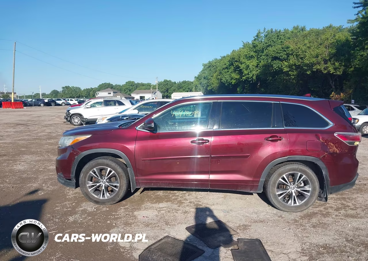2016 Toyota Highlander Xle V6 VIN:5TDJKRFH9GS328315 - 14