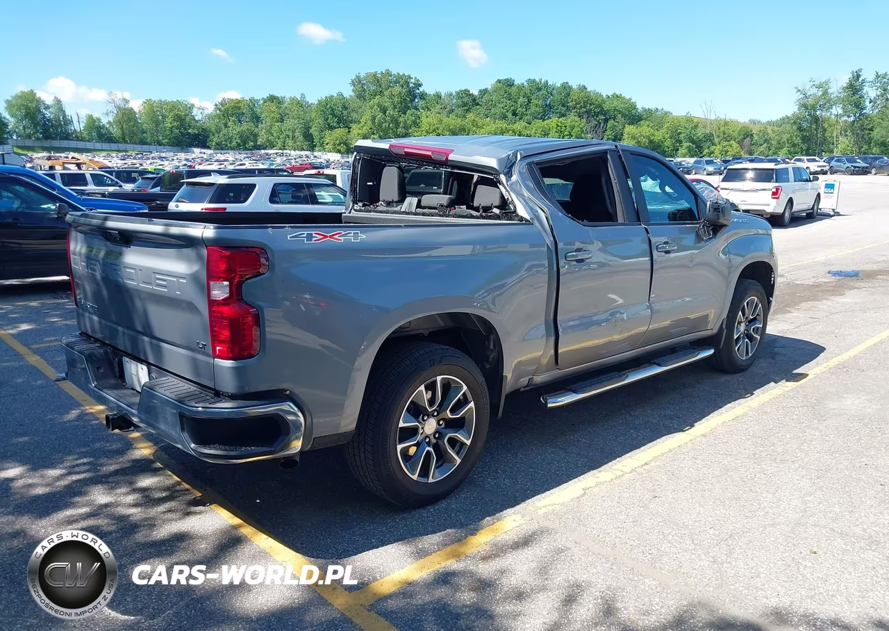 2025 Chevrolet Silverado 1500 4Wd Short Bed Lt With 2Fl VIN:3GCPKKEK9SG106668 - 4