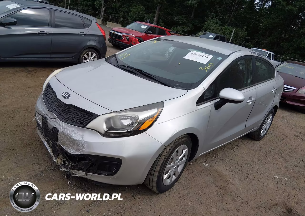 2014 Kia Rio Lx VIN:KNADM4A31E6419059 - 2