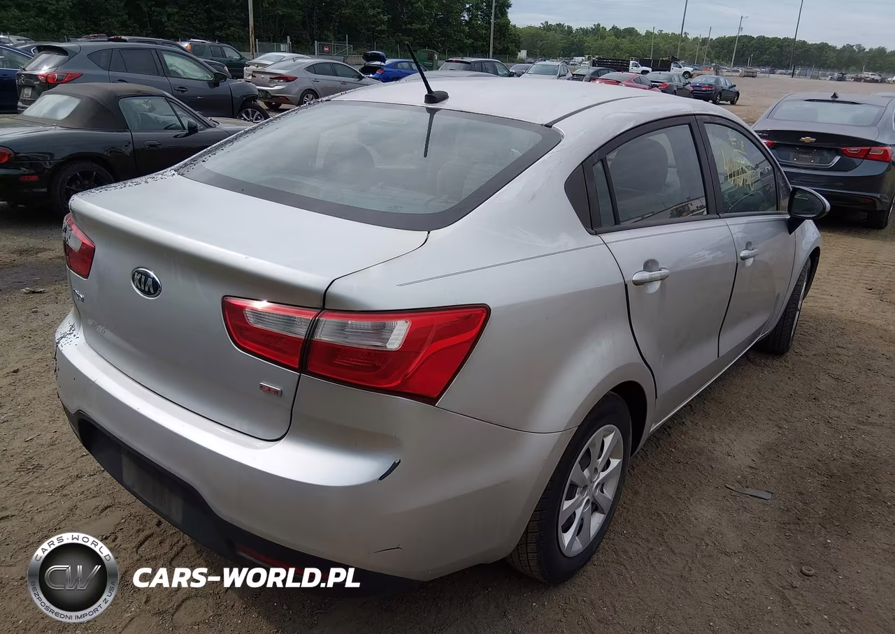 2014 Kia Rio Lx VIN:KNADM4A31E6419059 - 4