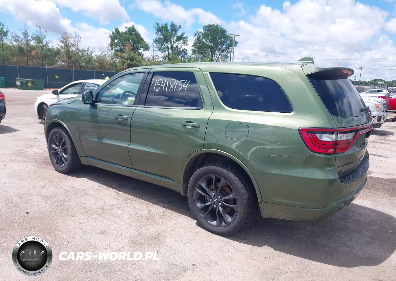 2021 Dodge Durango Gt Plus Awd VIN:1C4RDJDG4MC697475 - 3