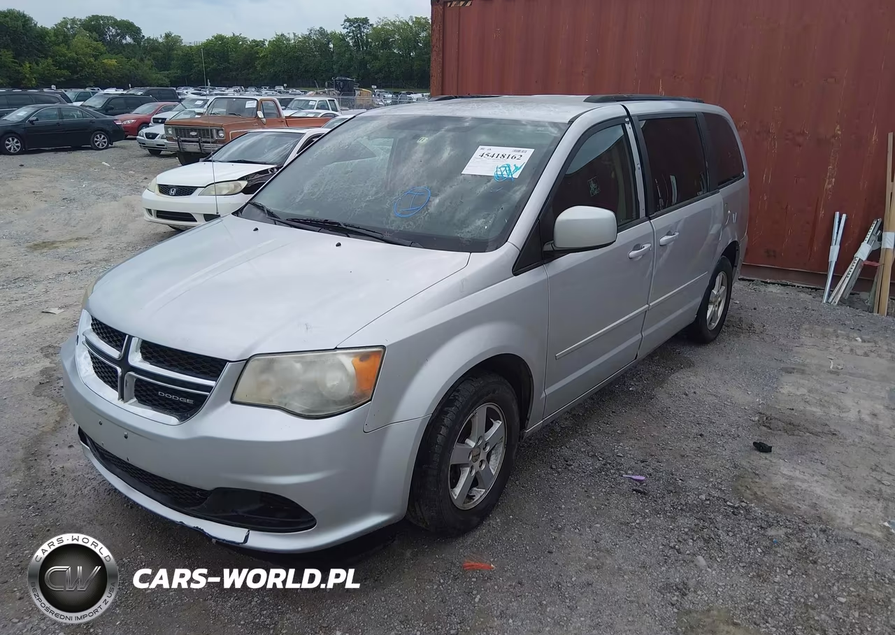 2012 Dodge Grand Caravan Sxt VIN:2C4RDGCG6CR198199 - 2