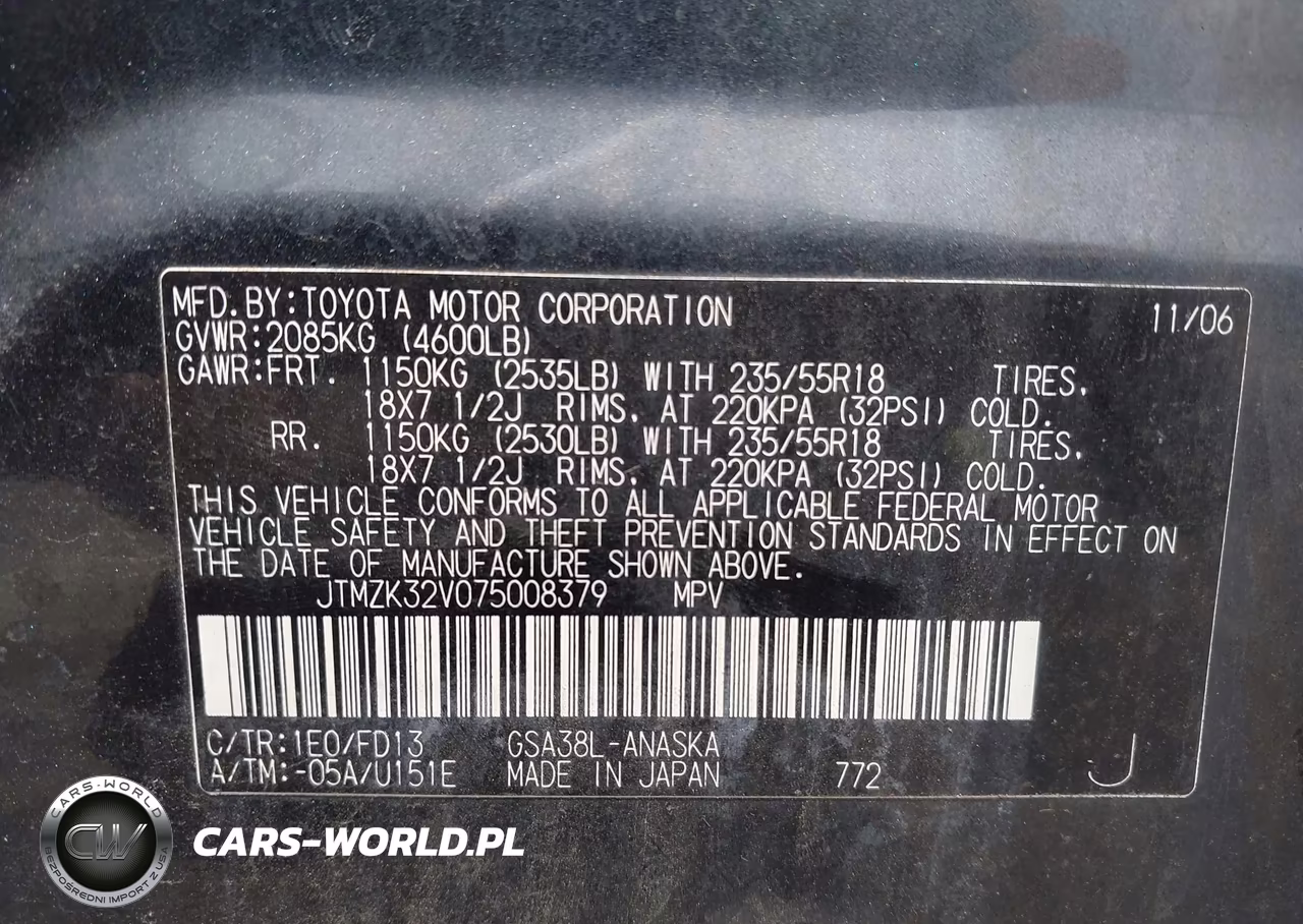 2007 Toyota Rav4 Sport VIN:JTMZK32V075008379 - 9