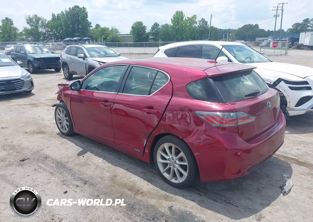 2013 Lexus Ct 200H VIN:JTHKD5BH6D2158221 - 3