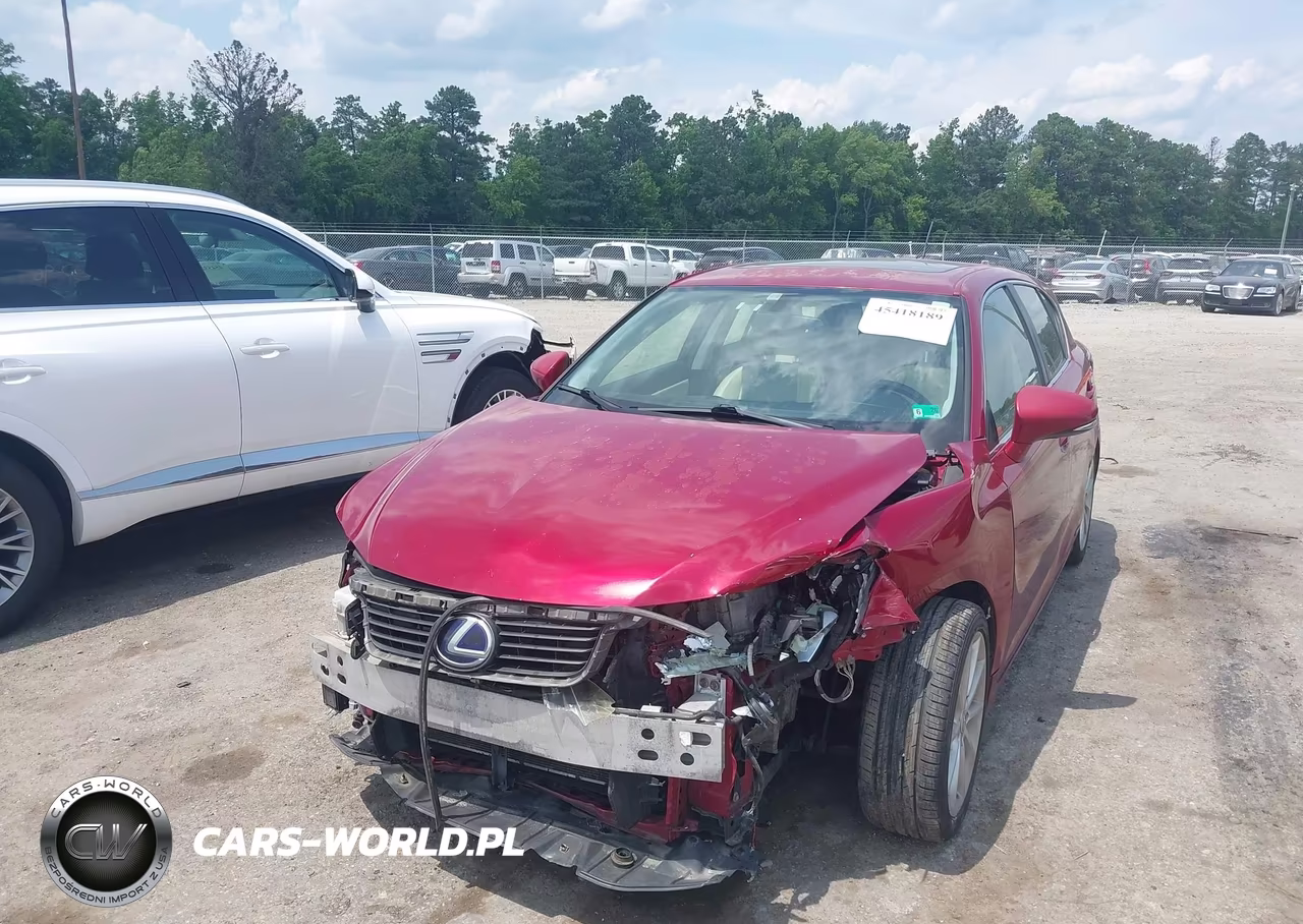 2013 Lexus Ct 200H VIN:JTHKD5BH6D2158221 - 6