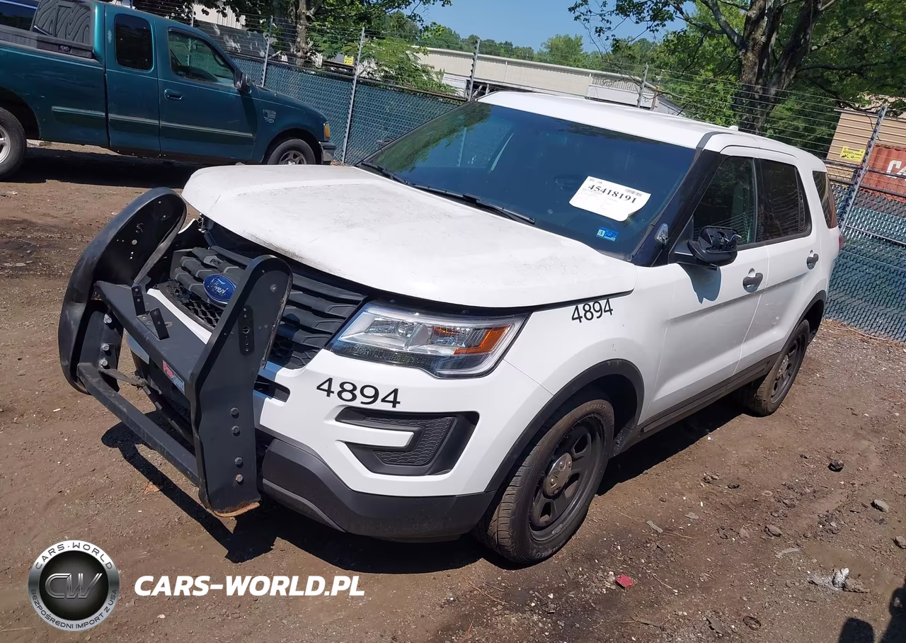 2017 Ford Utility Police Interceptor VIN:1FM5K8AR9HGB34547 - 2