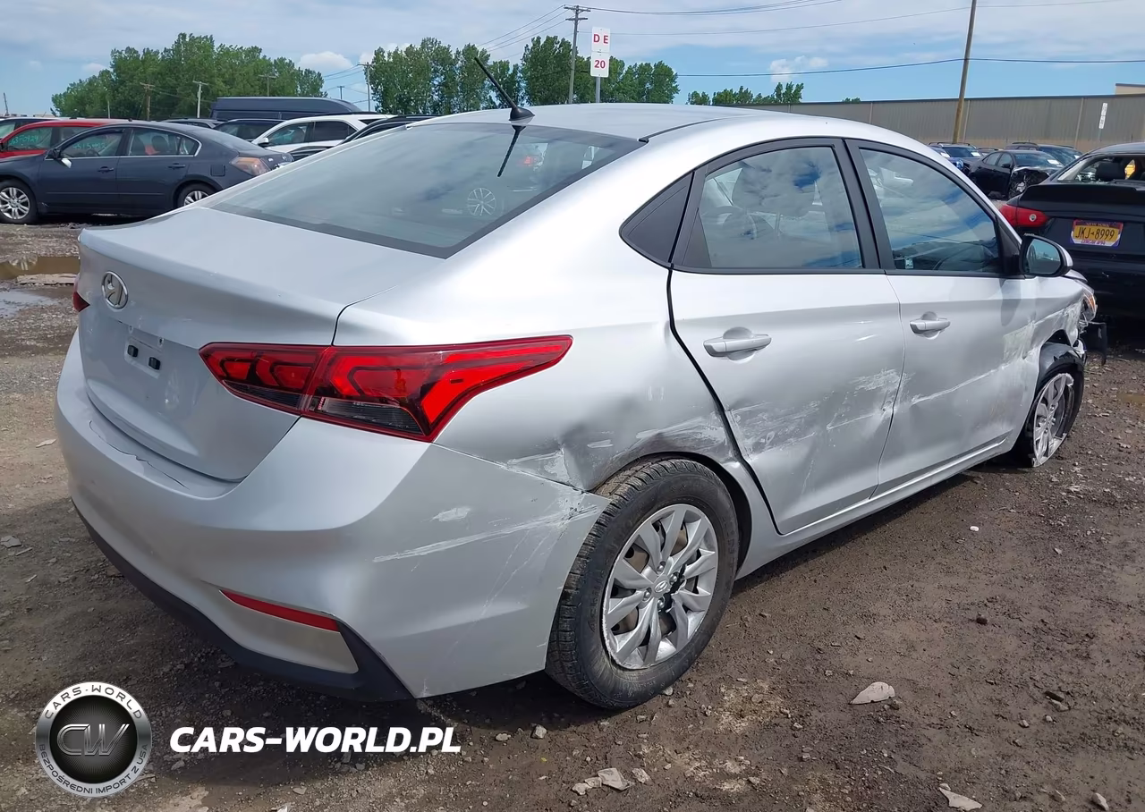 2020 Hyundai Accent Se VIN:3KPC24A66LE109012 - 4