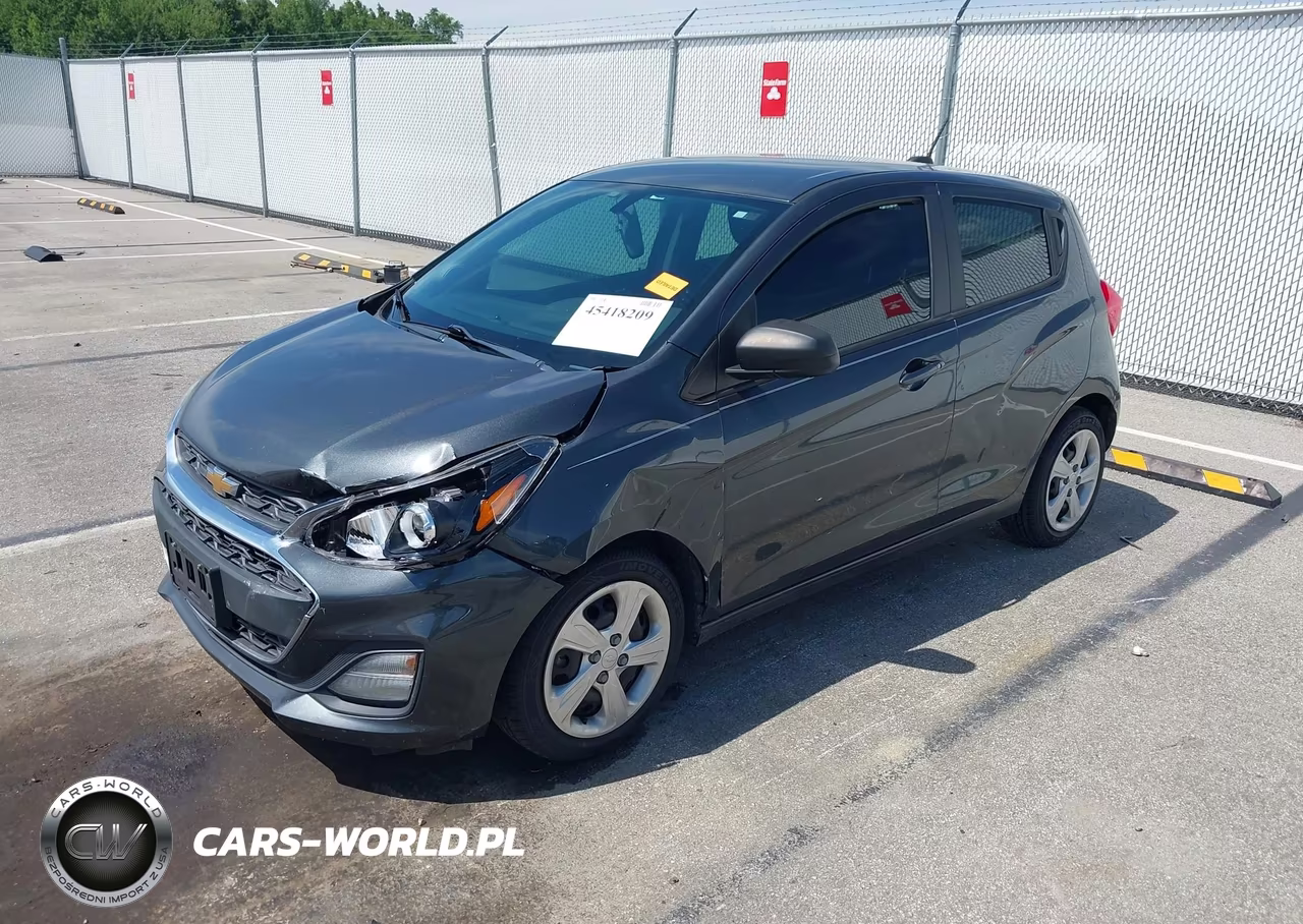 2020 Chevrolet Spark Fwd Ls Automatic VIN:KL8CB6SAXLC479314 - 2