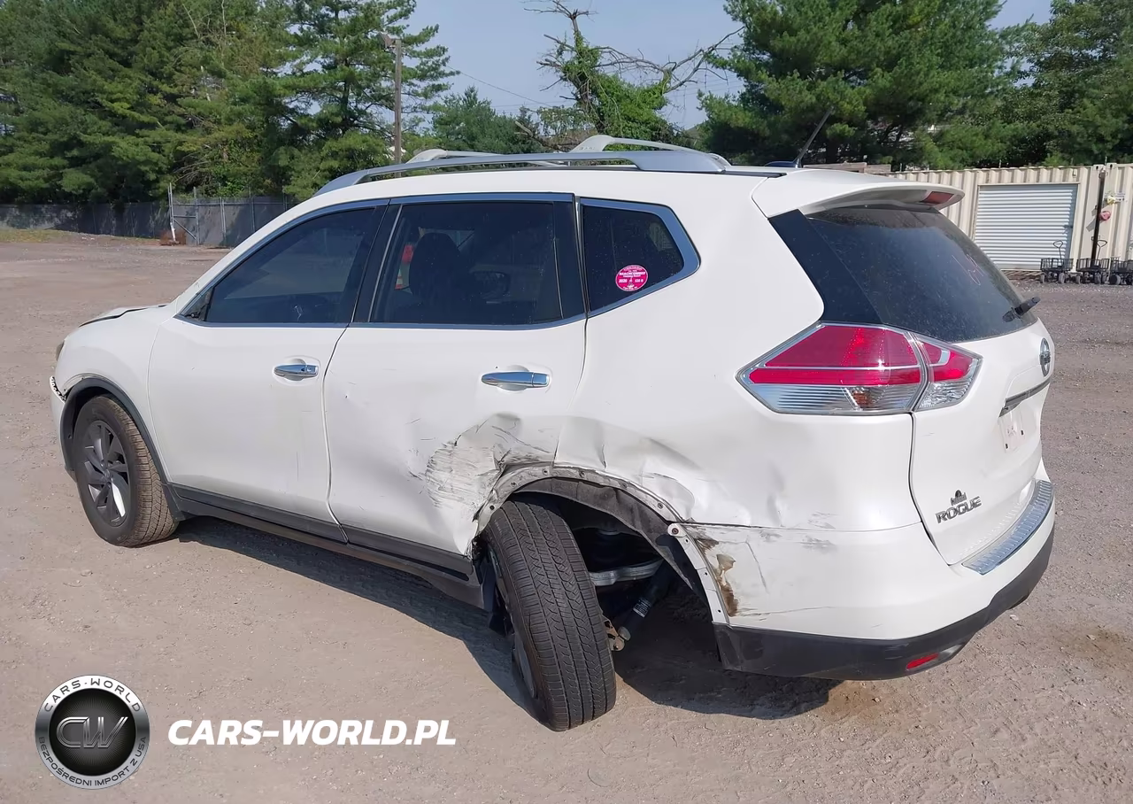 2016 Nissan Rogue Sl VIN:KNMAT2MV8GP709600 - 3