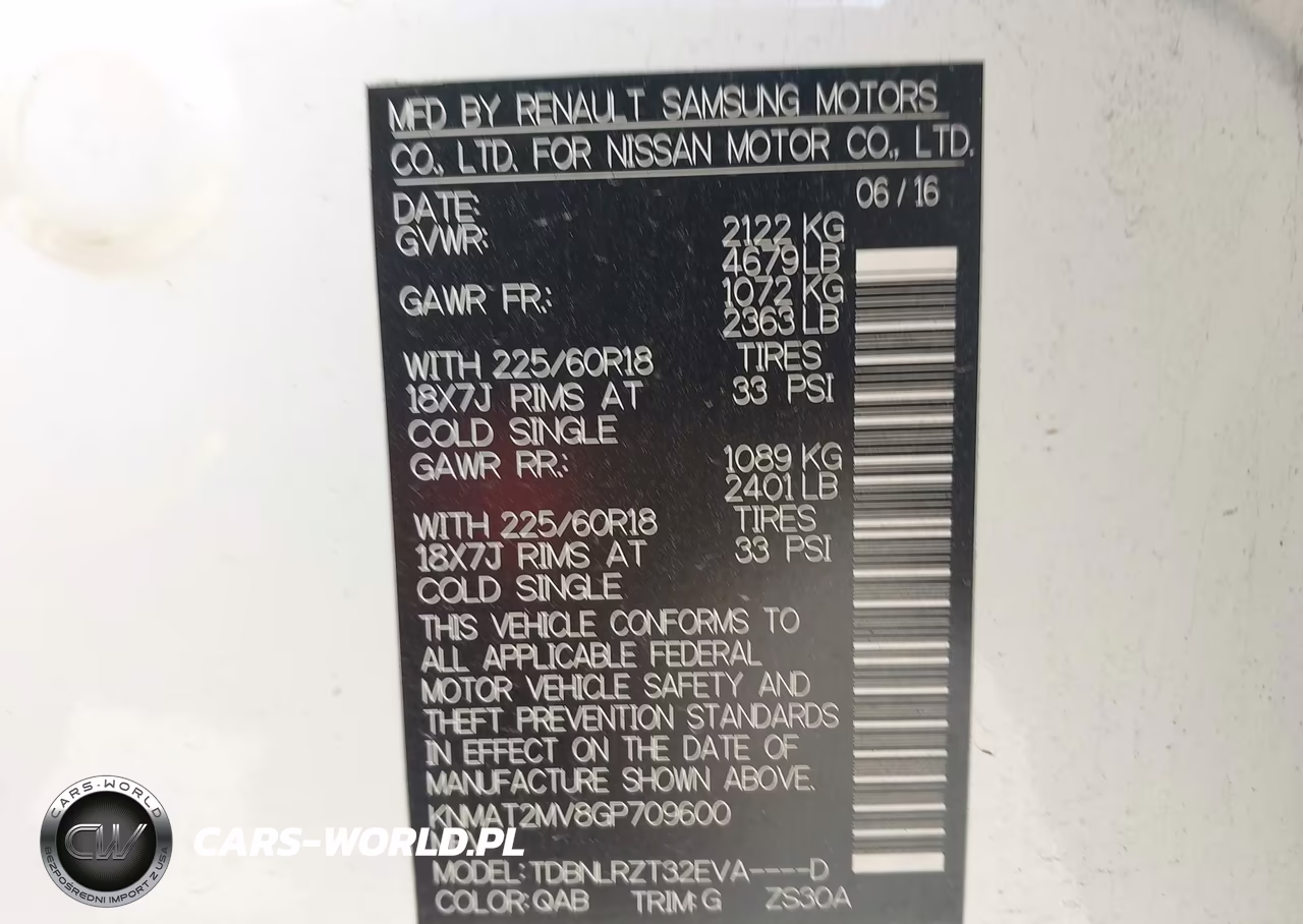 2016 Nissan Rogue Sl VIN:KNMAT2MV8GP709600 - 9