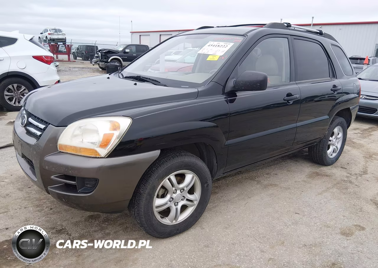 2008 Kia Sportage Lx V6 VIN:KNDJE723987532503 - 2
