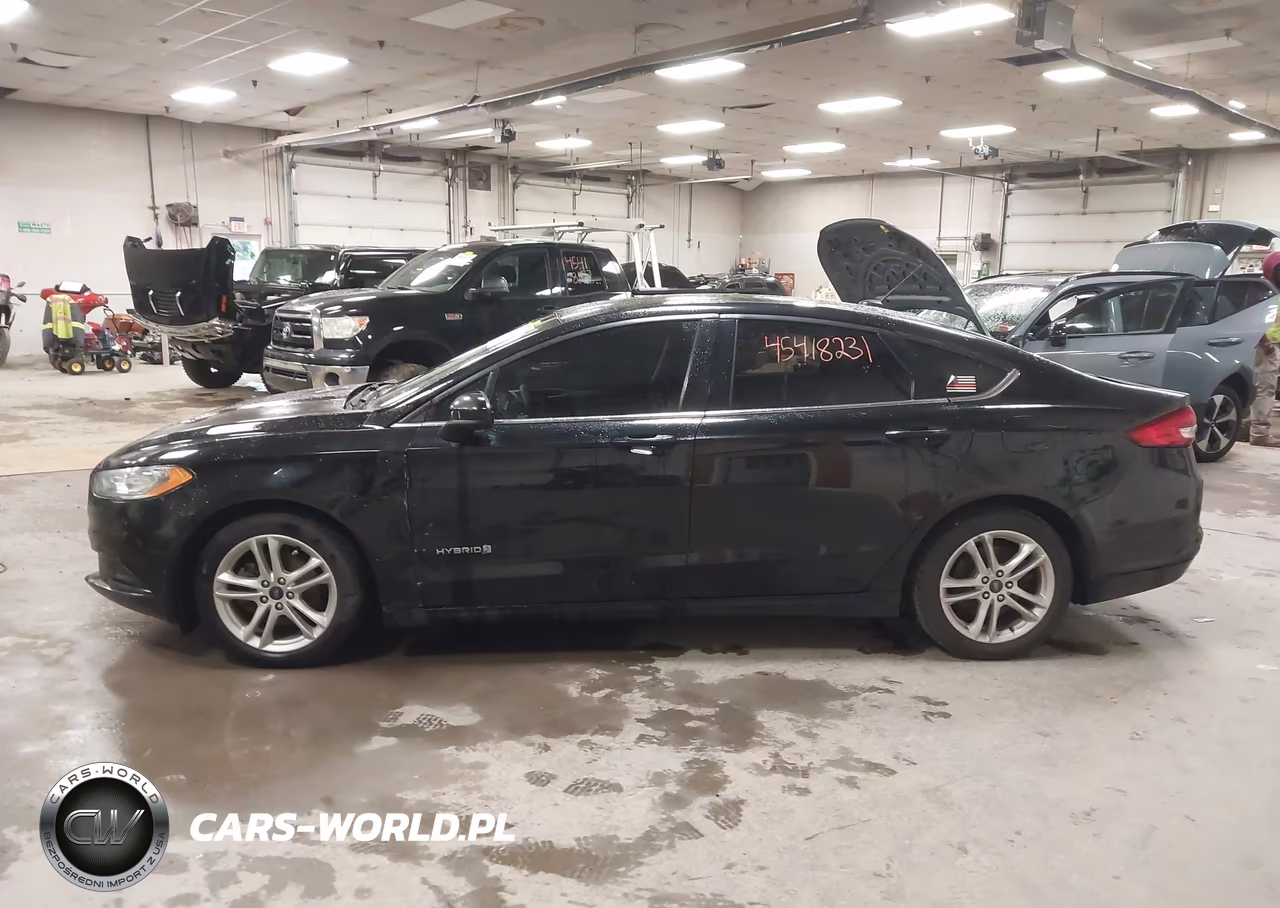 2018 Ford Fusion Hybrid Se VIN:3FA6P0LU5JR141416 - 14