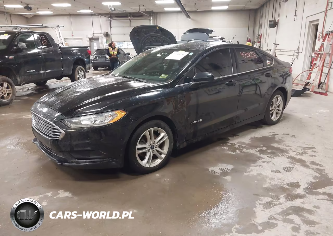 2018 Ford Fusion Hybrid Se VIN:3FA6P0LU5JR141416 - 2