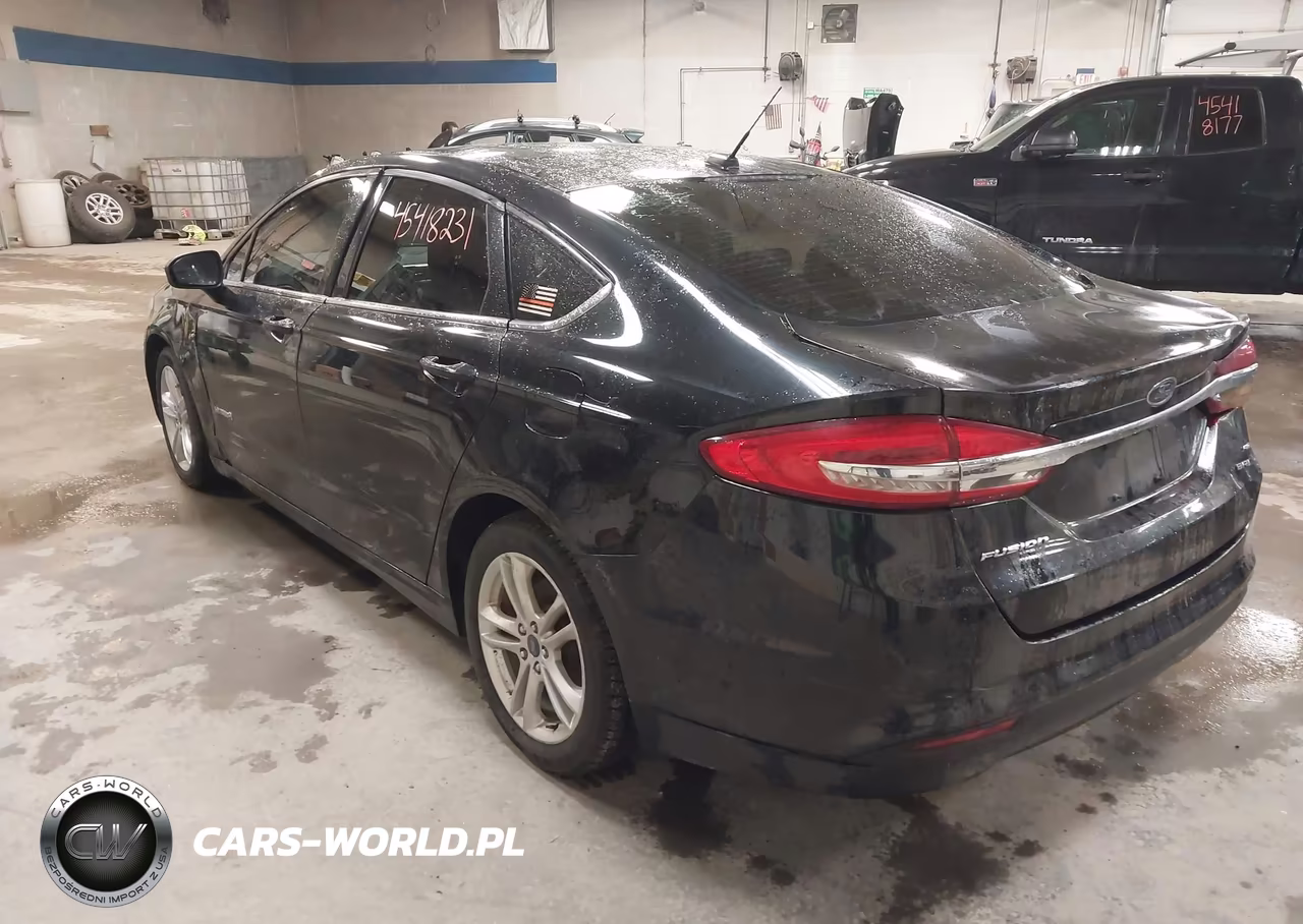 2018 Ford Fusion Hybrid Se VIN:3FA6P0LU5JR141416 - 3