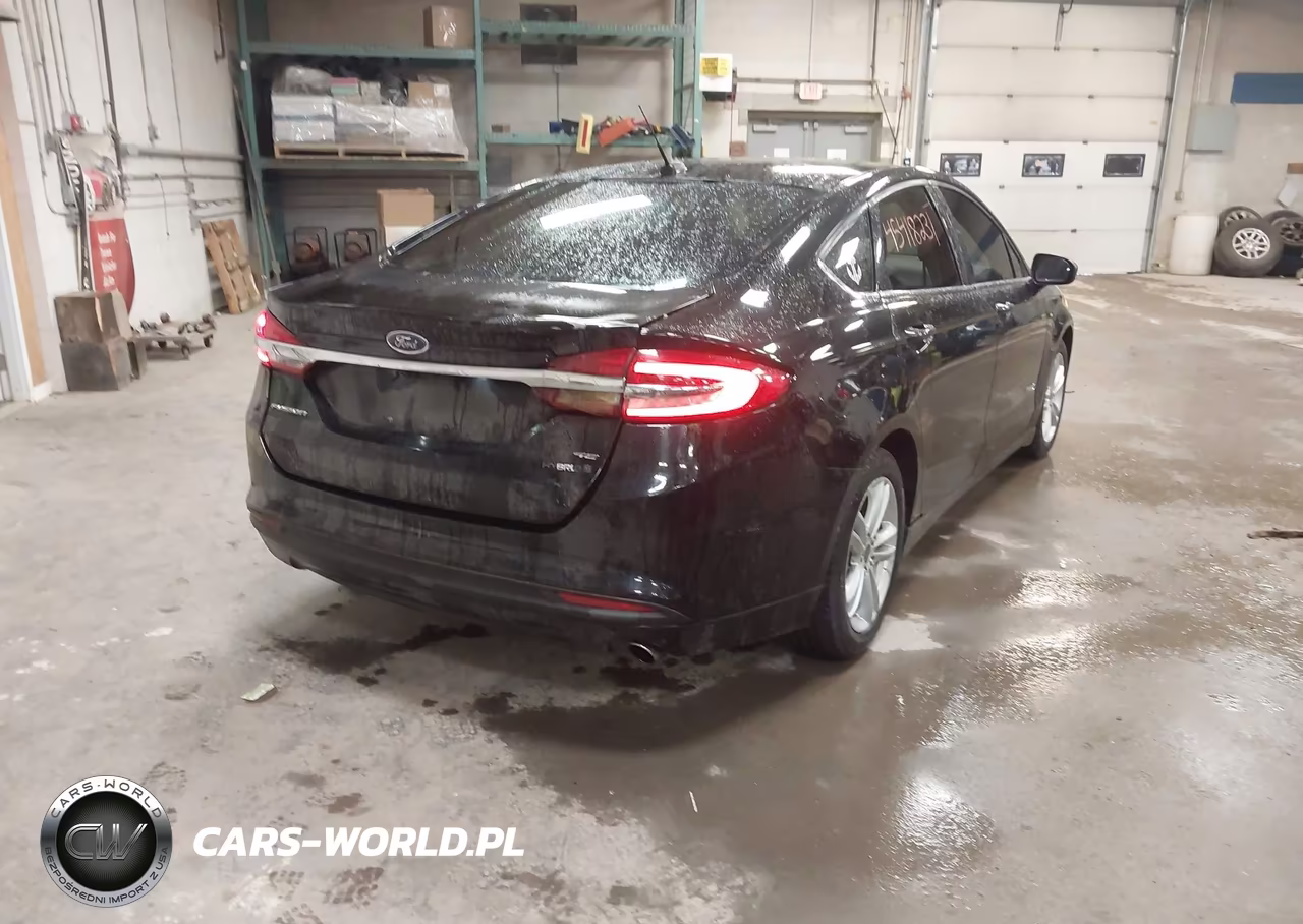 2018 Ford Fusion Hybrid Se VIN:3FA6P0LU5JR141416 - 4