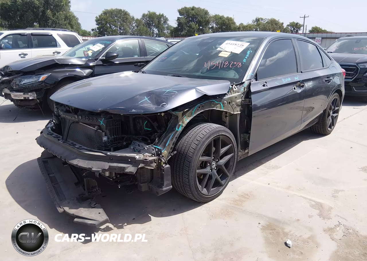 2022 Honda Civic Sport VIN:2HGFE2F54NH592856 - 2
