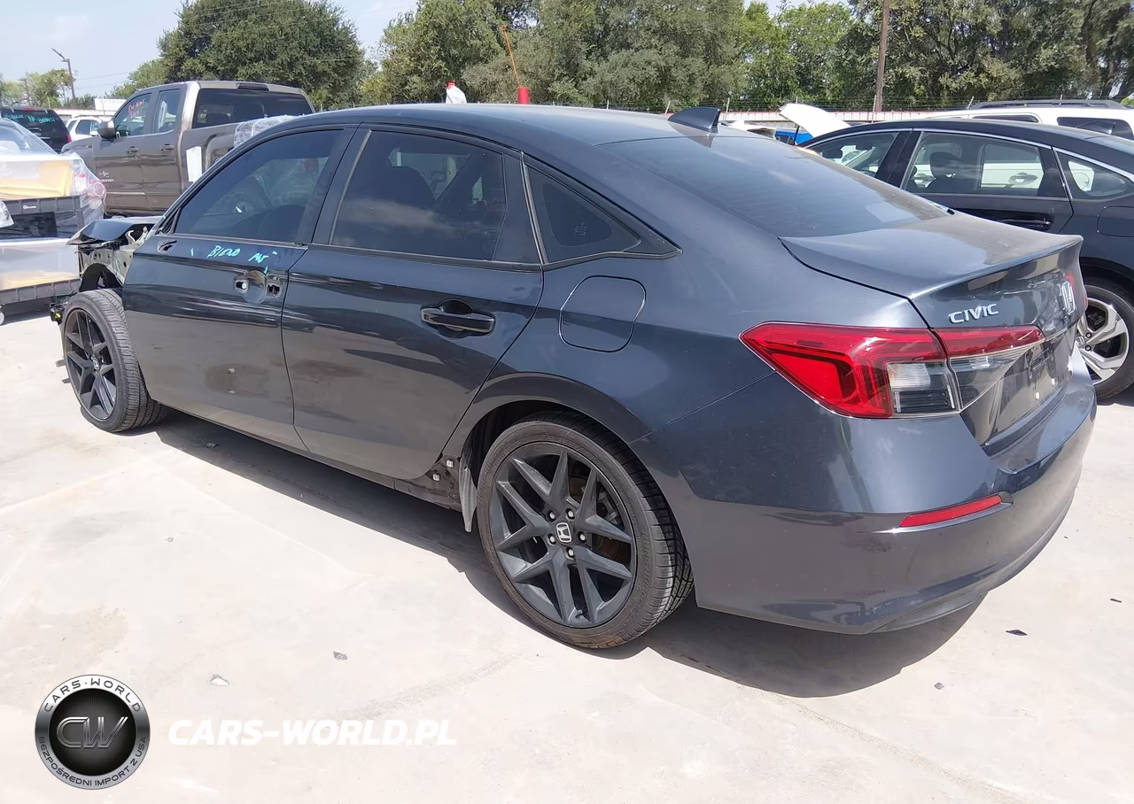 2022 Honda Civic Sport VIN:2HGFE2F54NH592856 - 3