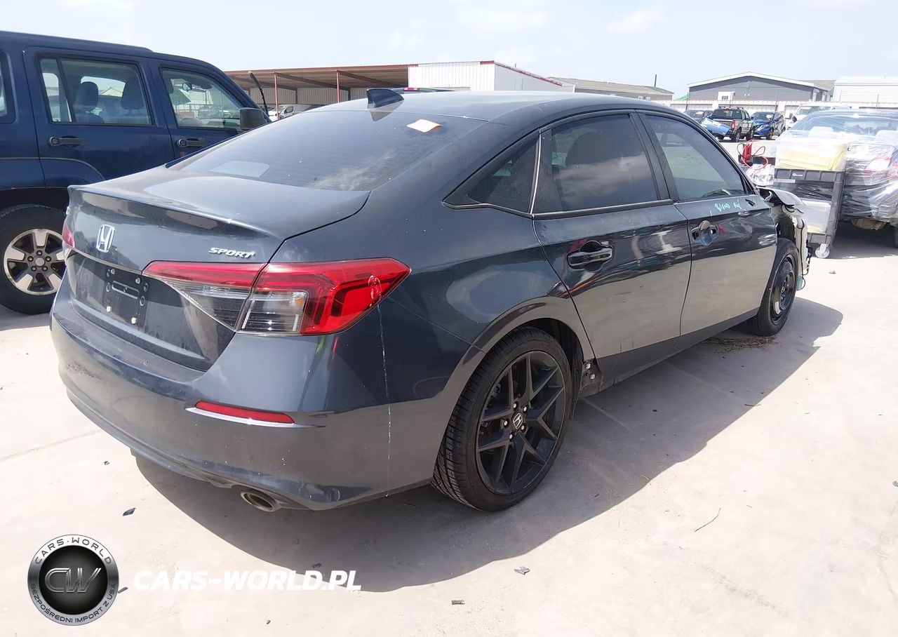 2022 Honda Civic Sport VIN:2HGFE2F54NH592856 - 4