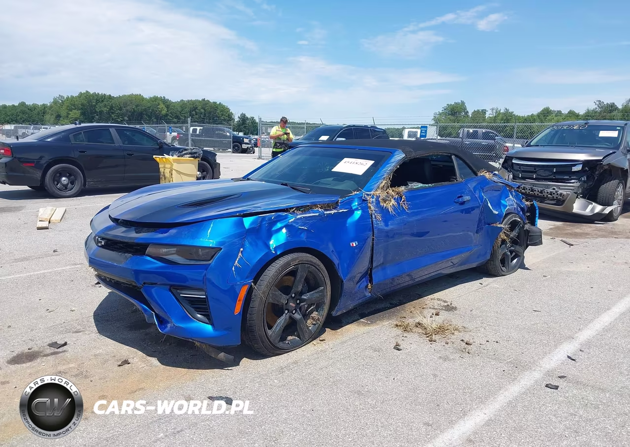 2018 Chevrolet Camaro 2Ss VIN:1G1FH3D75J0141314 - 2
