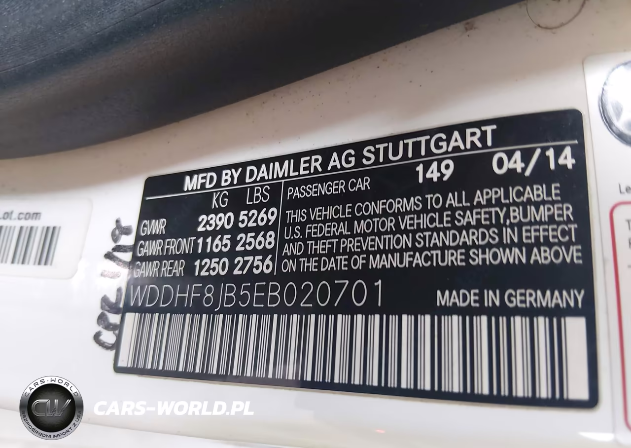 2014 Mercedes-Benz E 350 4Matic VIN:WDDHF8JB5EB020701 - 9