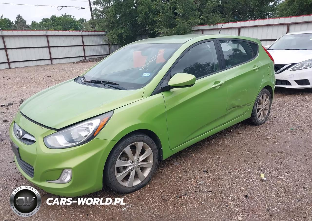 2012 Hyundai Accent Se VIN:KMHCU5AEXCU018829 - 2