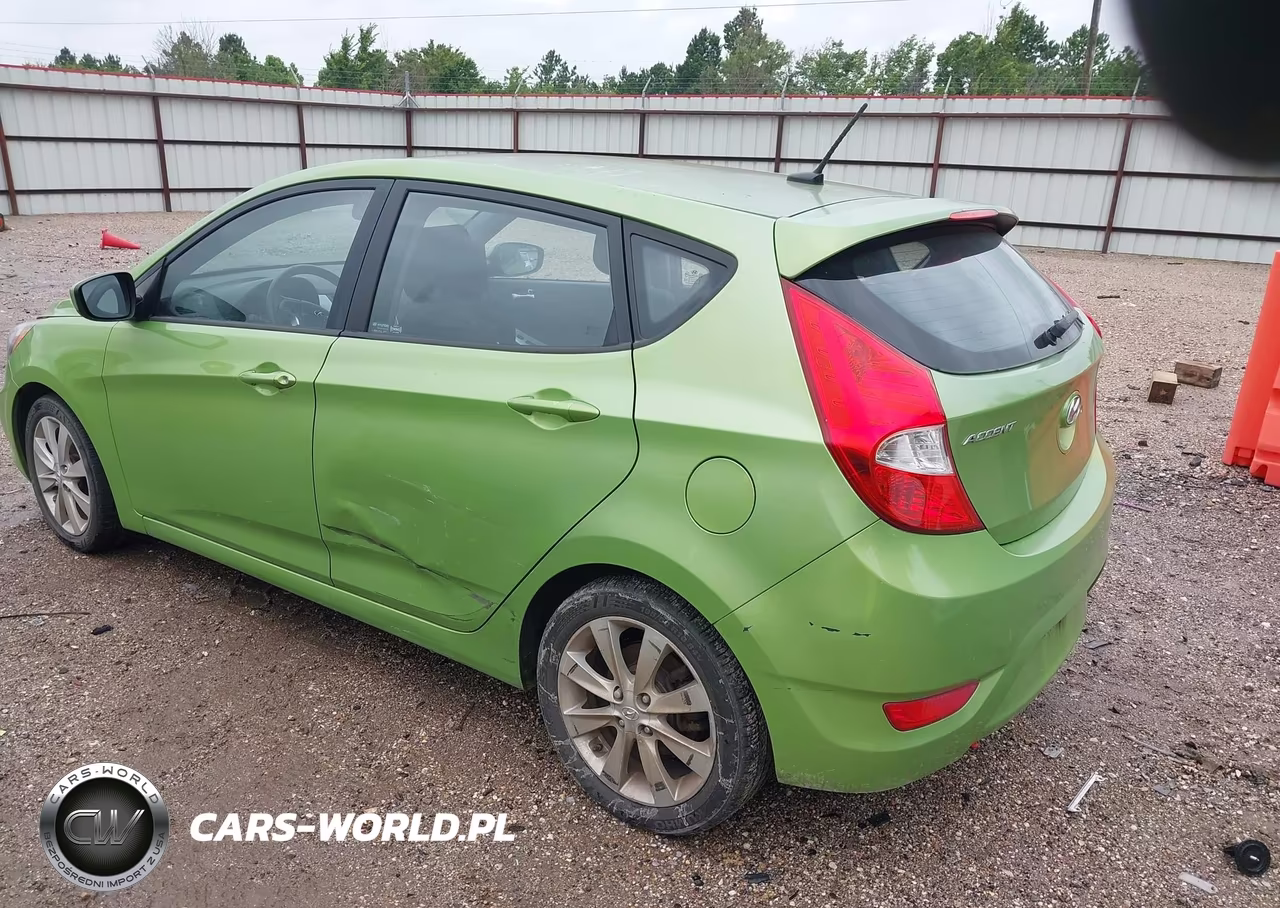 2012 Hyundai Accent Se VIN:KMHCU5AEXCU018829 - 3