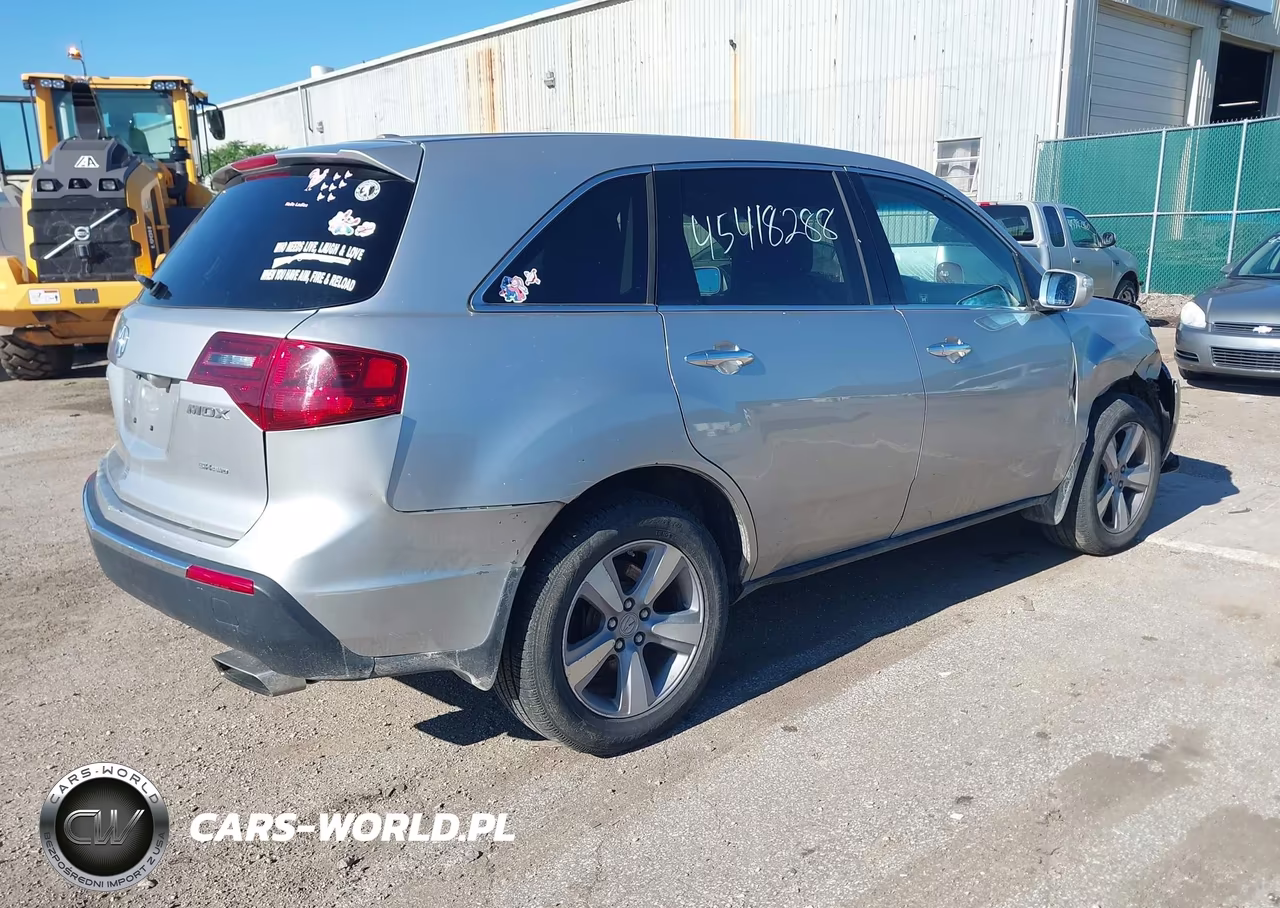 2011 Acura Mdx Technology Package VIN:2HNYD2H63BH004645 - 4