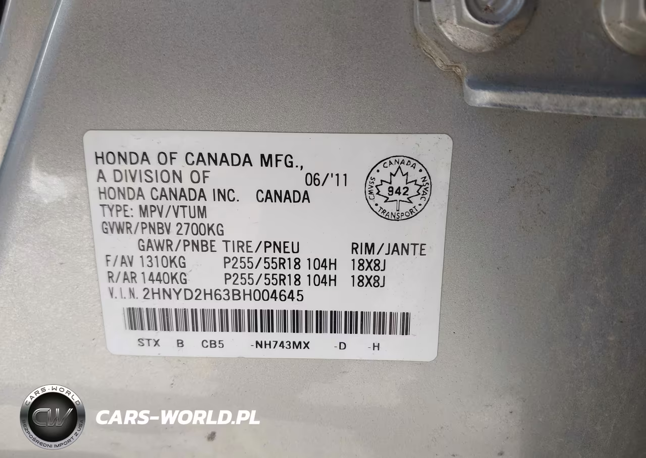 2011 Acura Mdx Technology Package VIN:2HNYD2H63BH004645 - 9