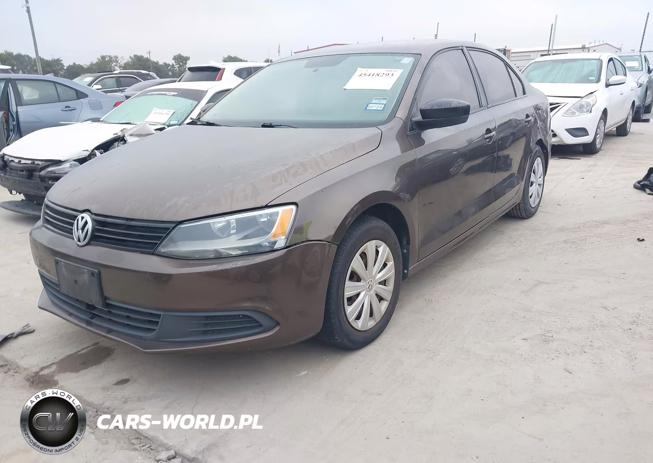 2014 Volkswagen Jetta 2.0L S VIN:3VW1K7AJ1EM322713 - 2
