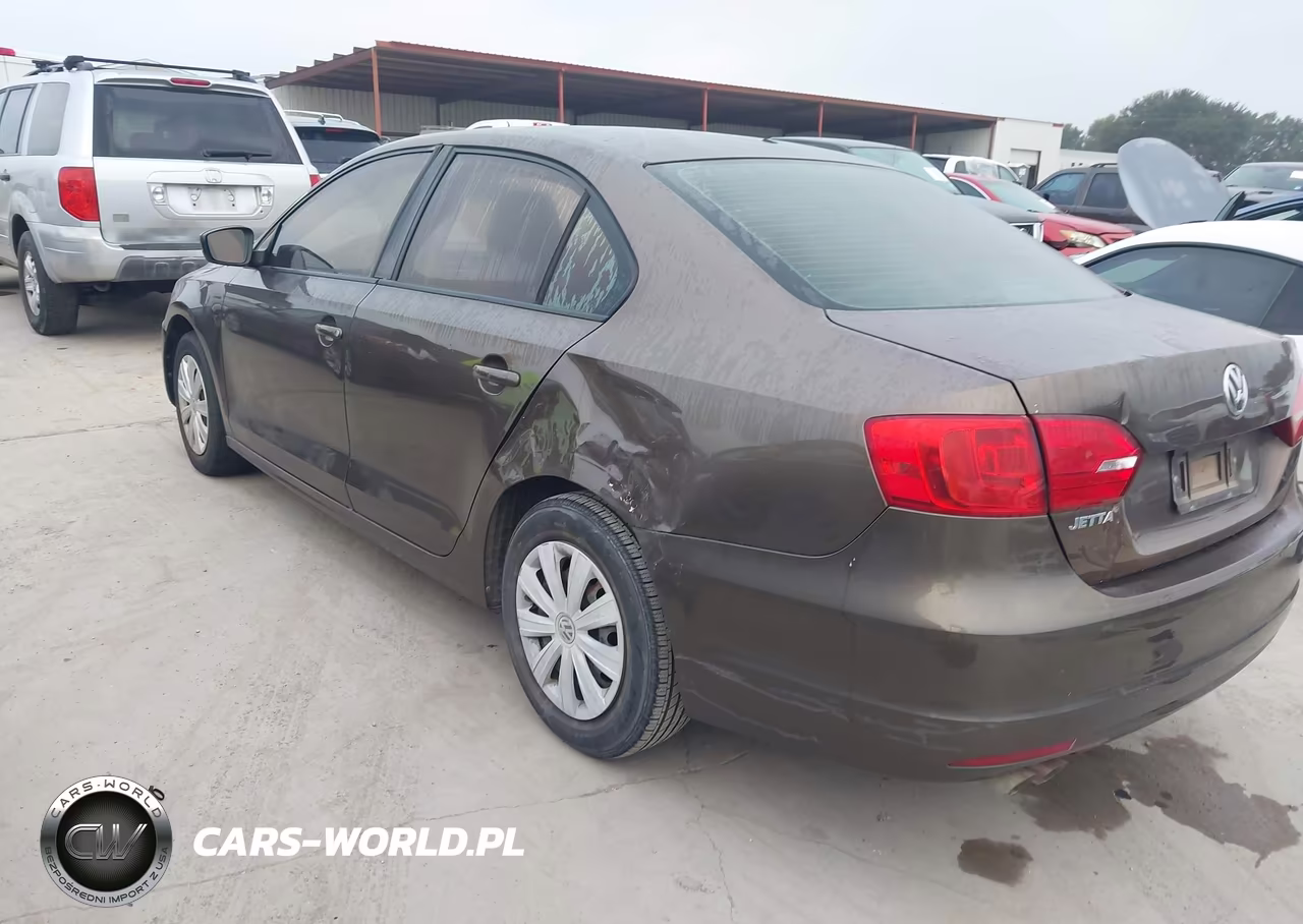 2014 Volkswagen Jetta 2.0L S VIN:3VW1K7AJ1EM322713 - 3