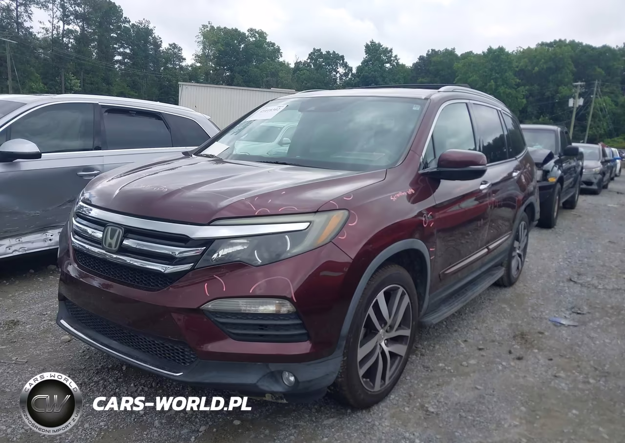 2016 Honda Pilot Touring VIN:5FNYF5H98GB005718 - 2