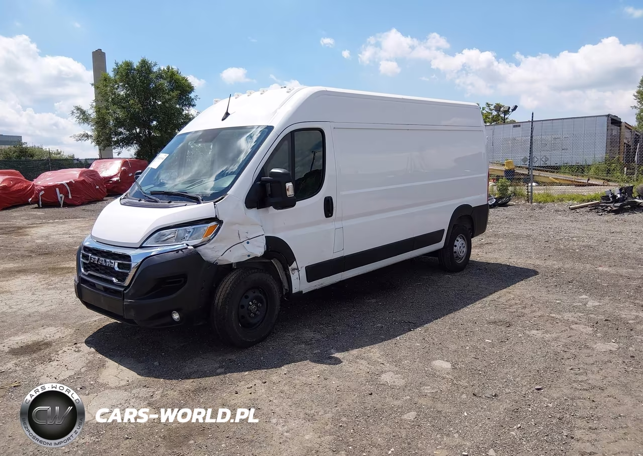 2023 Ram Promaster 2500 High Roof 159 Wb VIN:3C6LRVDG1PE536309 - 2