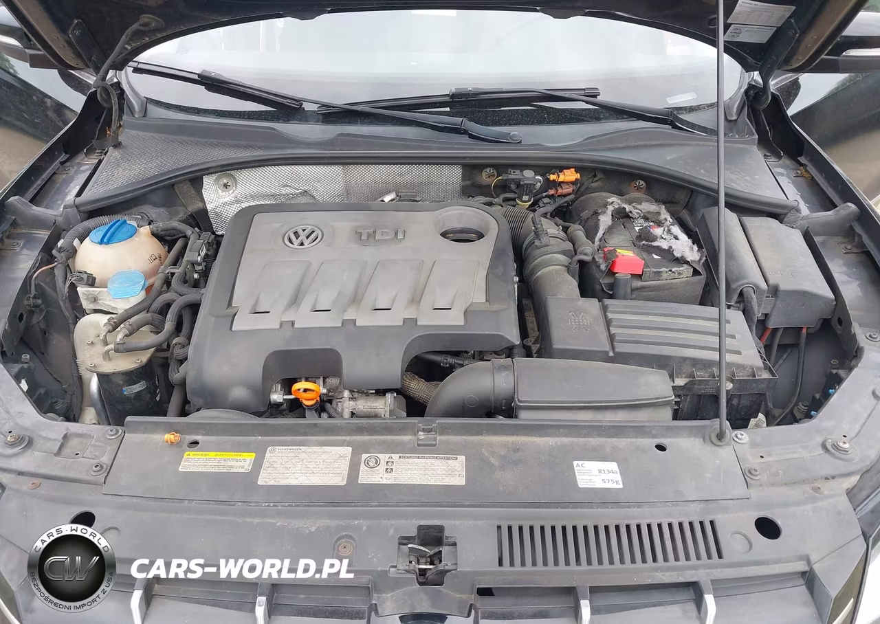 2013 Volkswagen Passat 2.0L Tdi Se VIN:1VWBN7A34DC079167 - 10