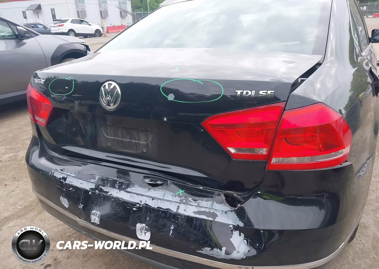 2013 Volkswagen Passat 2.0L Tdi Se VIN:1VWBN7A34DC079167 - 15