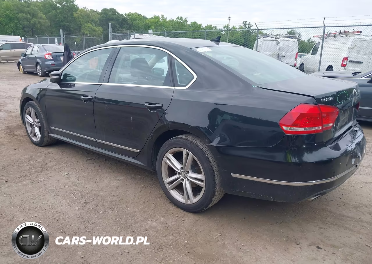 2013 Volkswagen Passat 2.0L Tdi Se VIN:1VWBN7A34DC079167 - 3