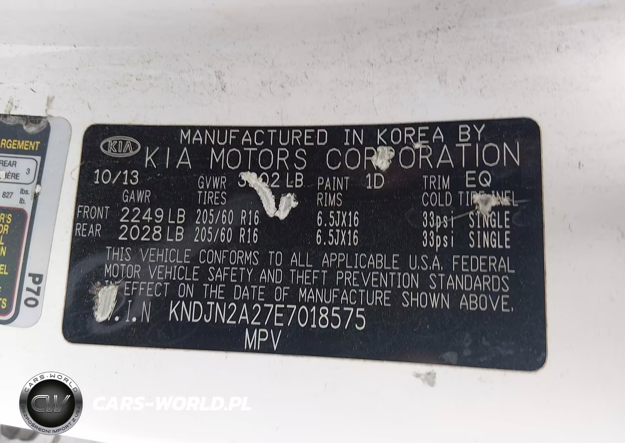 2014 Kia Soul VIN:KNDJN2A27E7018575 - 9
